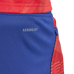 ADI SPAIN EURO24 TR SHORT VICTORY BLUE/SCARLET RED