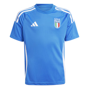 ADI JR ITALIA EURO24 FAN SHIRT BLUE