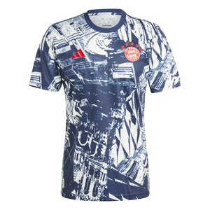 ADI BAYERN 23-24 PRE-MATCH JERSEY NAVY/WHITE