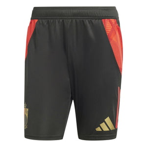 ADI BELGIË EURO24 TR SHORT BLACK/SCARLET RED