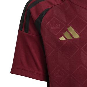 ADI JR BELGIE EURO24 HOME MINI KIT BURGUNDY/GOLD