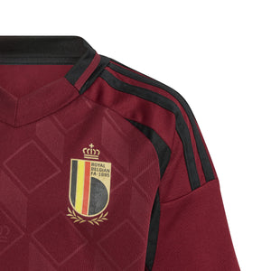 ADI JR BELGIE EURO24 HOME MINI KIT BURGUNDY/GOLD