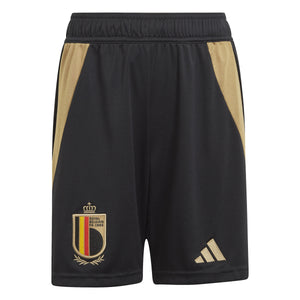 ADI JR BELGIË EURO24 HOME SHORT BLACK/GOLD