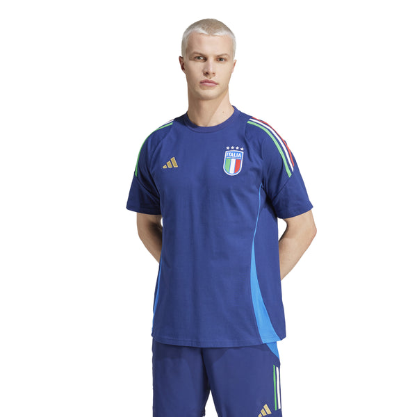 ADI ITALIA EURO24 CASUAL TEE NIGHTSKY BLUE