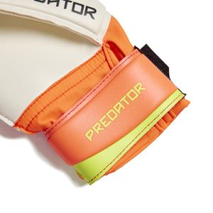 ADI PREDATOR GLOVE MATCH FINGERSAVE BLACK/SOLRED/YELLOW