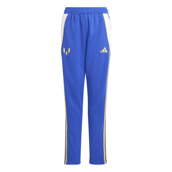 ADI JR MESSI TR PANT LUCID BLUE/GOLD