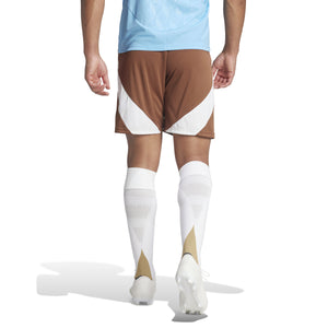 ADI BELGIË EURO24 AWAY SHORT BROWN/WHITE