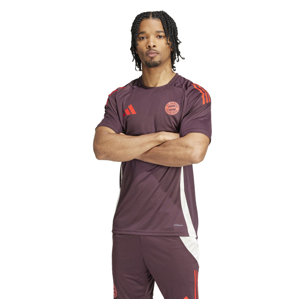 ADI BAYERN 24-25 TR JERSEY MAROON/WHITE