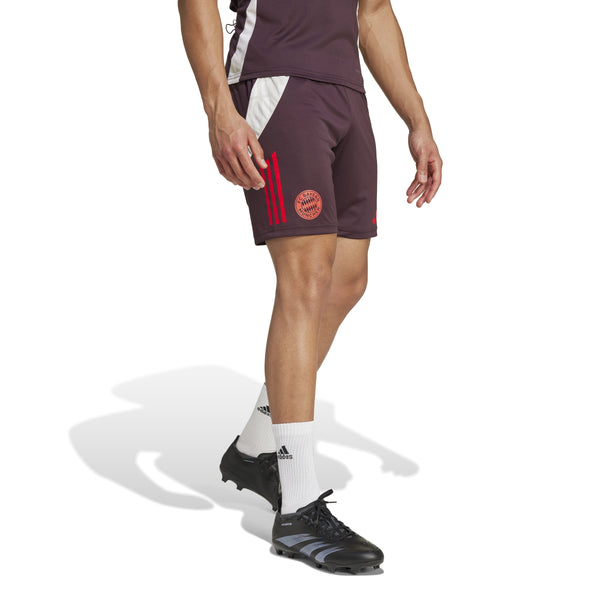 ADI BAYERN 24-25 TR SHORT MAROON/WHITE