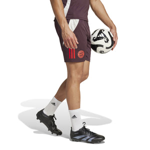 ADI BAYERN 24-25 TR SHORT MAROON/WHITE