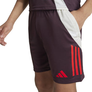 ADI JR BAYERN 24-25 TR SHORT MAROON/WHITE