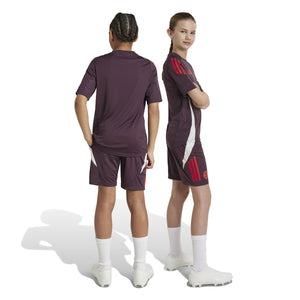 ADI JR BAYERN 24-25 TR SHORT MAROON/WHITE