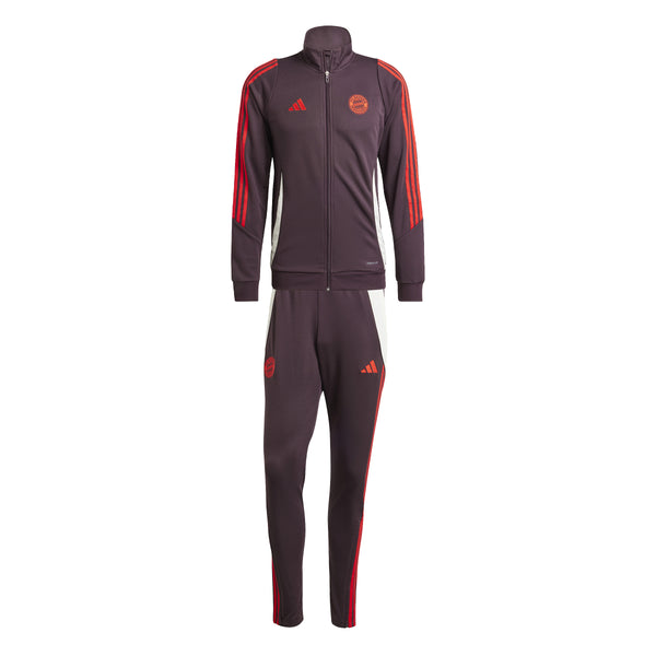 ADI BAYERN 24-25 TRACK SUIT MAROON/RED/WHITE