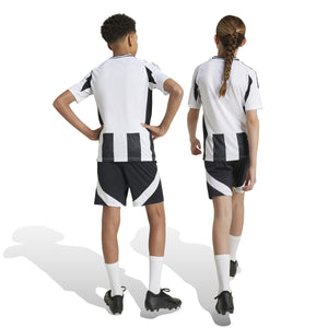 ADI JR JUVE 24-25 HOME SHORT BLACK/WHITE