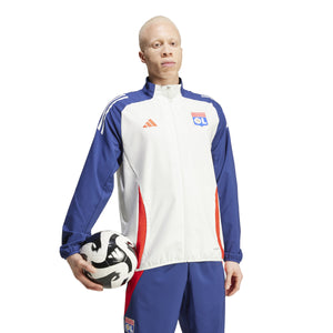 ADI LYON 24-25 PRESENTATION JACKET WHITE/MIDNIGHT INDIGO