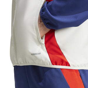 ADI LYON 24-25 PRESENTATION JACKET WHITE/MIDNIGHT INDIGO