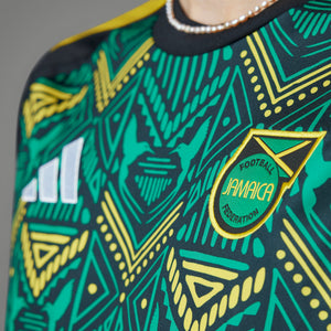 ADI JAMAICA 24-25 AWAY JERSEY GREEN/YELLOW/BLACK