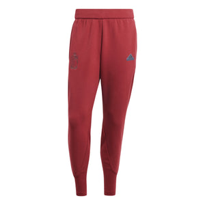 ADI BELGIË EURO24 TRAVEL FLEECE PANT BURGUNDY