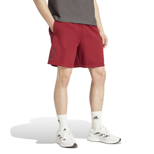 ADI BELGIË EURO24 TRAVEL FLEECE SHORT BURGUNDY