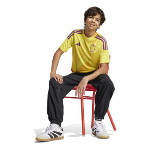 ADI JR BELGIË 2025 AWAY JERSEY IMPACT YELLOW