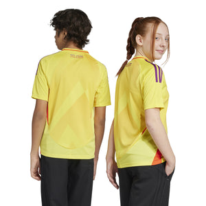 ADI JR BELGIË 2025 AWAY JERSEY IMPACT YELLOW