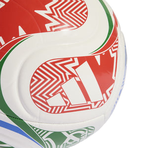 ADI WC26 TRIONDA CLUB BALL WHITE/VIVID RED/GLORY BLUE