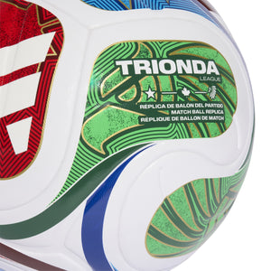 ADI WC26 TRIONDA LEAGUE BALL WHITE/SOLAR BLUE/RED