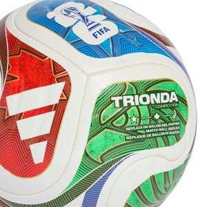 ADI WC26 TRIONDA COMPETITION BALL WHITE/SOLAR BLUE/RED