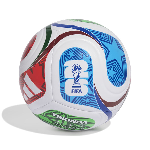 ADI WC26 TRIONDA TRAINING BALL WHITE/SOLAR BLUE/RED