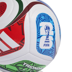 ADI WC26 TRIONDA TRAINING BALL WHITE/SOLAR BLUE/RED