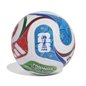 ADI WC26 TRIONDA LEAGUE BOX BALL WHITE/SOLAR BLUE/RED