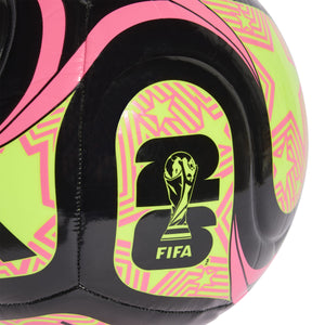 ADI WC26 TRIONDA CLUB BALL BLACK/LUCID LEMON/PINK