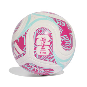 ADI WC26 TRIONDA CLUB BAL WHITE/SHOCK PINK/AQUA
