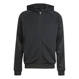 ADI TIRO 25 FULL ZIP HOODY BLACK