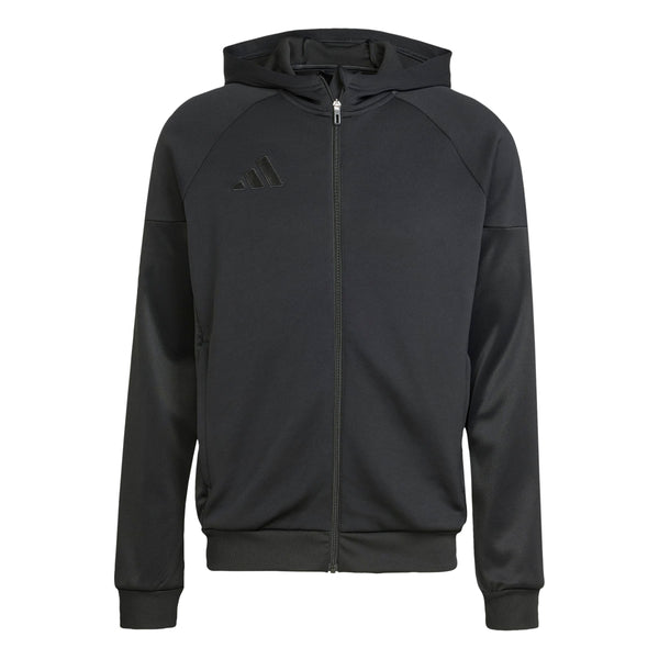 ADI TIRO 25 FULL ZIP HOODY BLACK