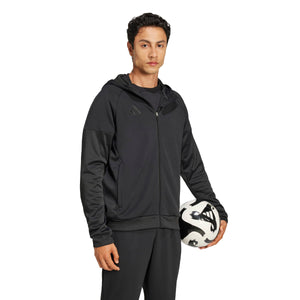 ADI TIRO 25 FULL ZIP HOODY BLACK