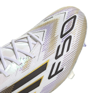 ADI F50 ELITE FG WHITE/CORE BLACK/GOLD