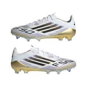 ADI F50 ELITE FG WHITE/CORE BLACK/GOLD