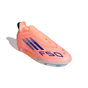 ADI JR F50 ELITE LL FG BEAM ORANGE/LUCID BLUE