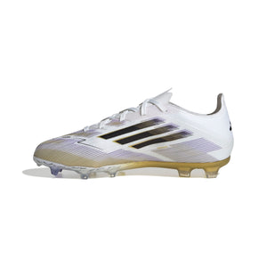 ADI JR F50 ELITE FG WHITE/CORE BLACK/GOLD