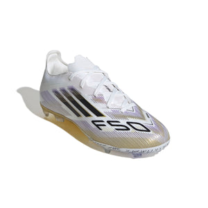 ADI JR F50 ELITE FG WHITE/CORE BLACK/GOLD