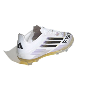 ADI JR F50 ELITE FG WHITE/CORE BLACK/GOLD