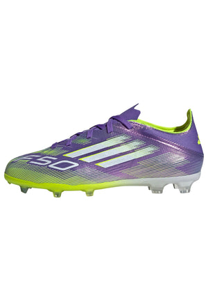 ADI JR F50 ELITE FG PURPLE RUSH/LUCID LEMON