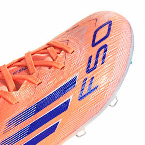 ADI JR F50 ELITE FG BEAM ORANGE/LUCID BLUE