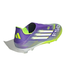 ADI JR F50 LEAGUE LL FG PURPLE RUSH/LUCID LEMON