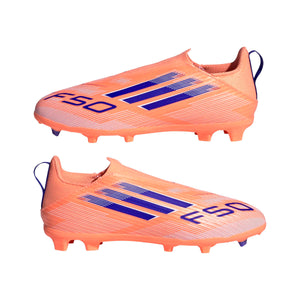 ADI JR F50 LEAGUE LL FG BEAM ORANGE/LUCID BLUE