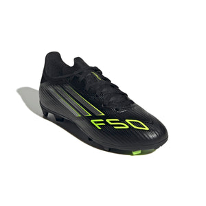 ADI JR F50 LEAGUE FG CORE BLACK/LUCID LEMON