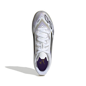 ADI JR F50 LEAGUE FG WHITE/CORE BLACK/GOLD