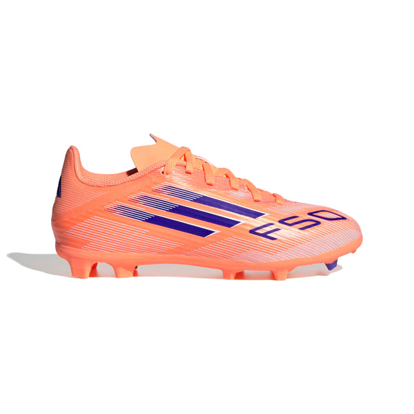 ADI JR F50 LEAGUE FG BEAM ORANGE/LUCID BLUE