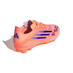 ADI JR F50 LEAGUE FG BEAM ORANGE/LUCID BLUE